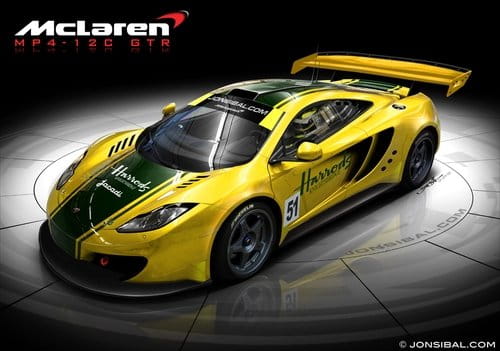 Imaginando los McLaren MP4-12C GTR