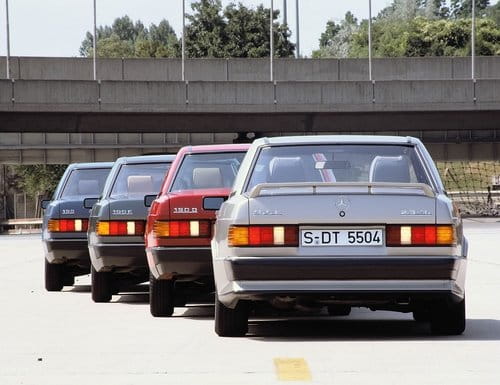 El Mercedes 190 E 2.3-16 y sus récord de velocidad