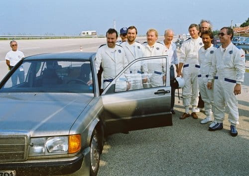 El Mercedes 190 E 2.3-16 y sus récord de velocidad