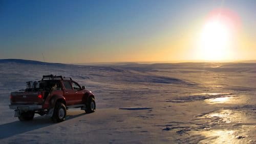Tú también puedes llegar al Polo Norte en un Toyota Hilux