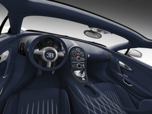 Bugatti Veyron Grand Sport Blue Carbon