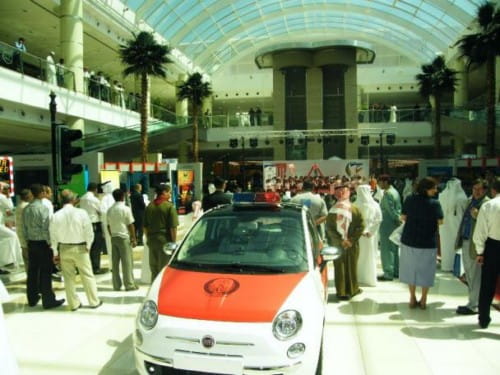 Fiat 500 para la Policía de Abu Dhabi