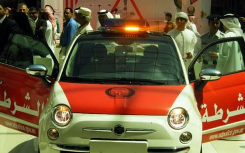 Fiat 500 para la Policía de Abu Dhabi