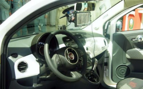 Fiat 500 para la Policía de Abu Dhabi