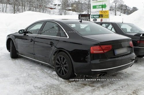 Fotos espía del próximo Audi S8, 