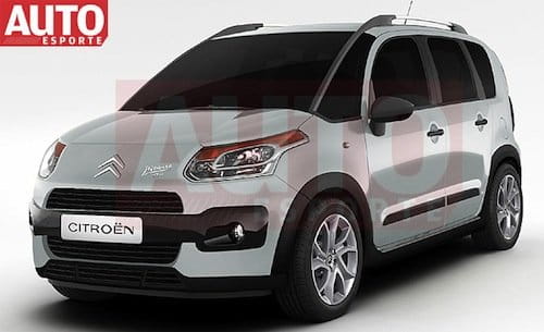 Citroën AirCross, una C3 Picasso crossover para suramérica