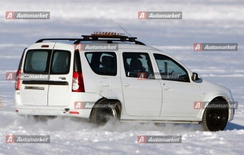 Fotos espía y recreación del Dacia monovolumen