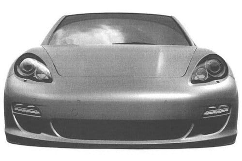 Supuestas patentes del Porsche Panamera Cabrio