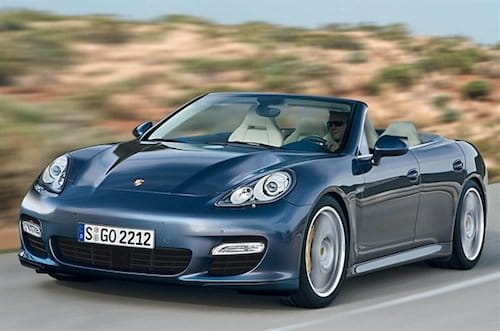 Supuestas patentes del Porsche Panamera Cabrio