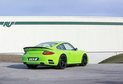 RUF transplanta un motor V8 a un Porsche 911