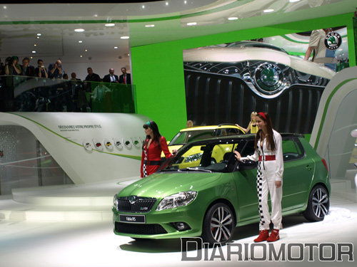 Skoda Fabia RS en Ginebra