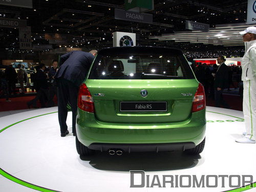 Skoda Fabia RS en Ginebra