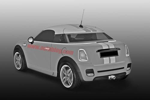 Mini Roadster y Mini Coupé, los bocetos filtrados de producción