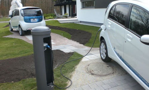 Casa solar para el I-MiEV