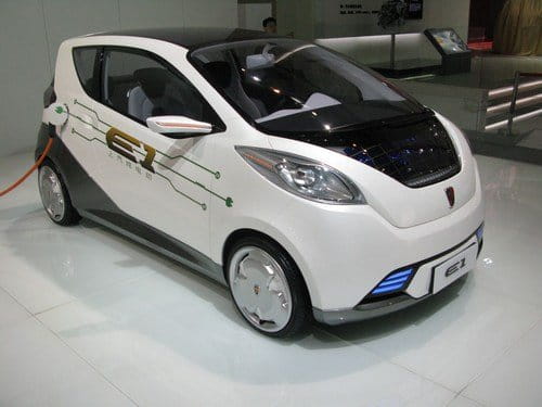 Lo mejor de SAIC: Roewe E1 Concept y MG Zero Concept