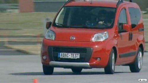 El Citroën Nemo falla estrepitosamente el test del alce