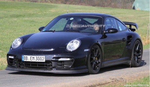 Porsche 911 GT2, imágenes espía y datos del lavado de cara