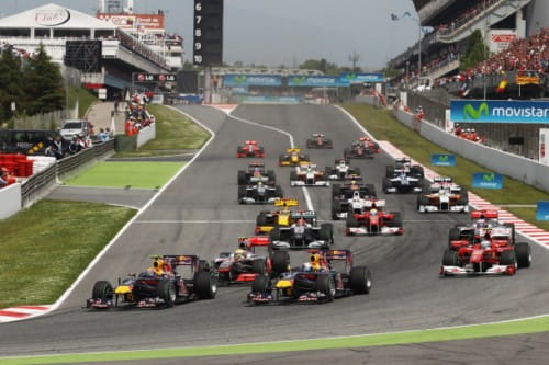 GP España 2010 - Salida