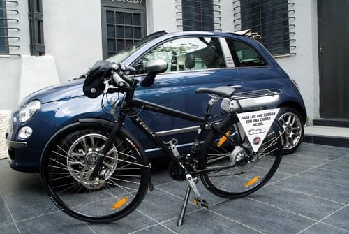 Bicicleta de sustitución del Fiat 500