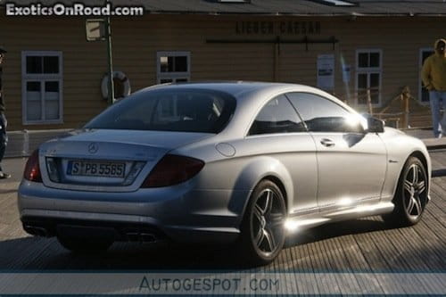  Mercedes Clase S Coupé, fotos espía