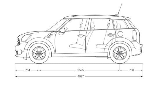 Mini Countryman 2010, técnicas