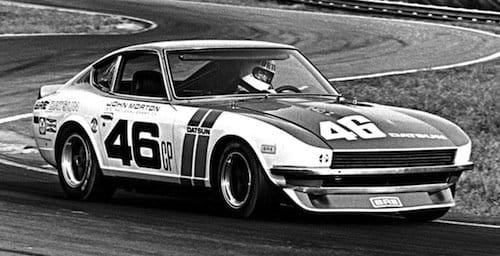 Datsun 240 BRE, ganador de la SCCA de hace 40 años