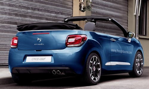 Recreación del Citroën DS3 Cabrio