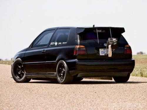 Un Volkswagen Golf VR6 con 800 CV a 335 Km/h