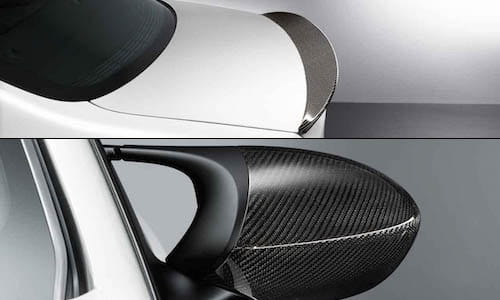 Piezas en fibra de carbono BMW Performance para el M3