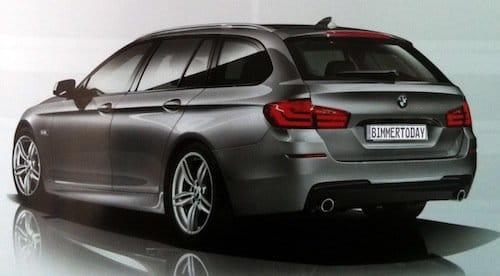 BMW Serie 5 Touring paquete M-Sport filtrado