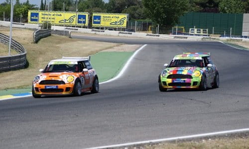 Los comisarios de pista en el Jarama