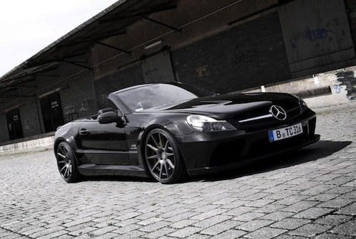 Mercedes SL convertido a SL 65 AMG Black Series por TC Concepts