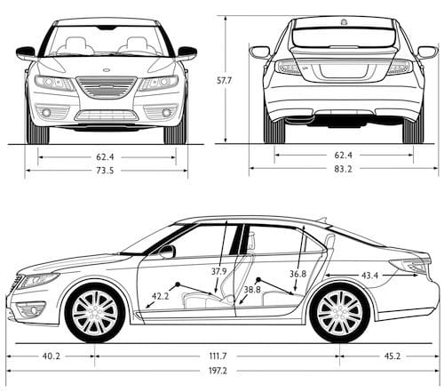 Saab 9-5 2011