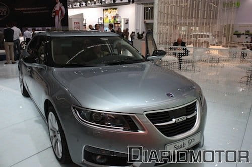 Saab 9-5 en Frankfurt 2009