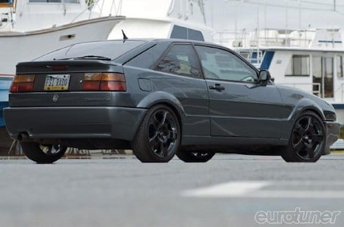 Volkswagen Corrado VR6 con el interior y el motor del Golf V GTI