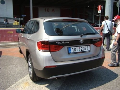 Alfa Romeo SUV montado sobre el BMW X1