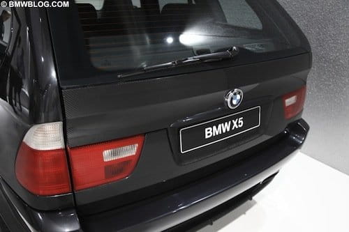 Prototipo de BMW X5 en CFRP (plástico reforzado con fibra de carbono)