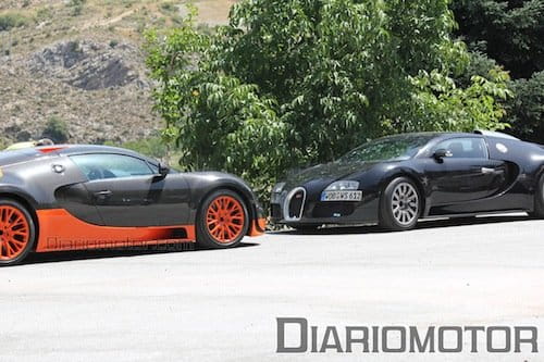 Fotos espía del Bugatti Veyron Super Sport