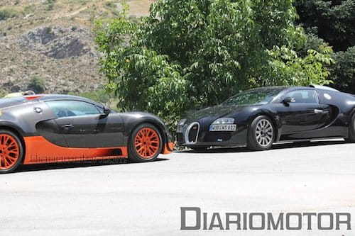 Fotos espía del Bugatti Veyron Super Sport