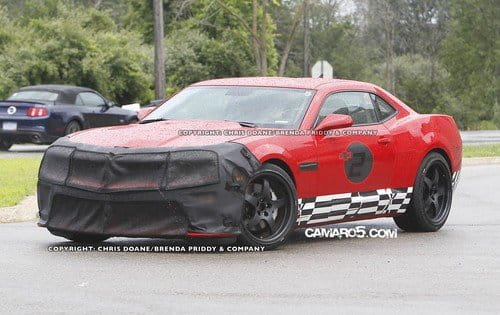 Fotos espía del inminente Chevrolet Camaro Z28