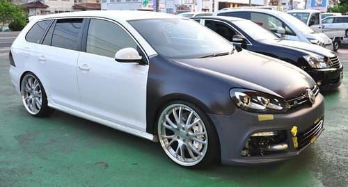 Probablemente el único Volkswagen Golf Variant R del mundo