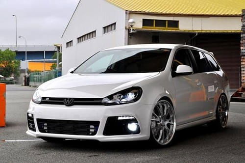 Probablemente el único Volkswagen Golf Variant R del mundo