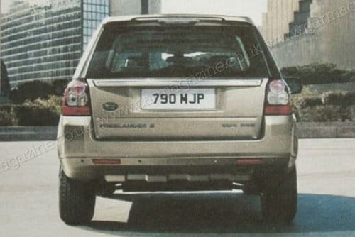 Land Rover Freelander 2011, filtrado folleto