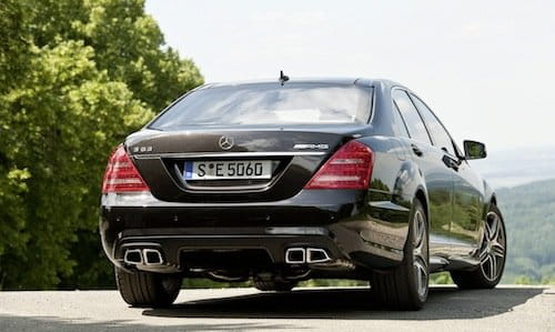 Mercedes S 63 AMG con motor V8 5.5 Biturbo