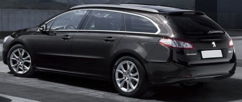 Foto oficial del Peugeot 508 SW