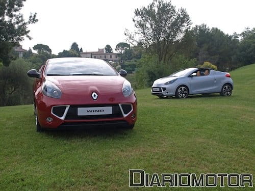 Renault Wind, prueba y presentación en Niza