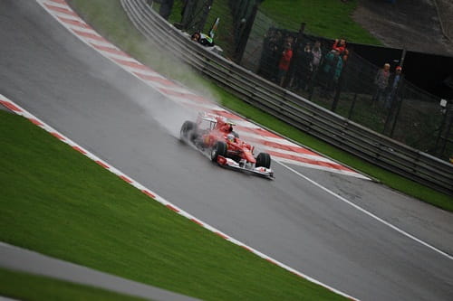 Fernando Alonso (Ferrari) - GP Bélgica 2010 - Tiempos y Parrilla Salida