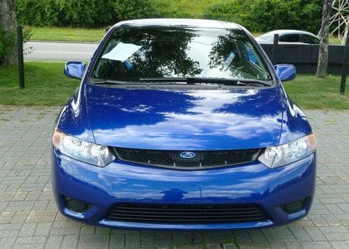 El Honda Civic que se camufló en una concentración de Ford