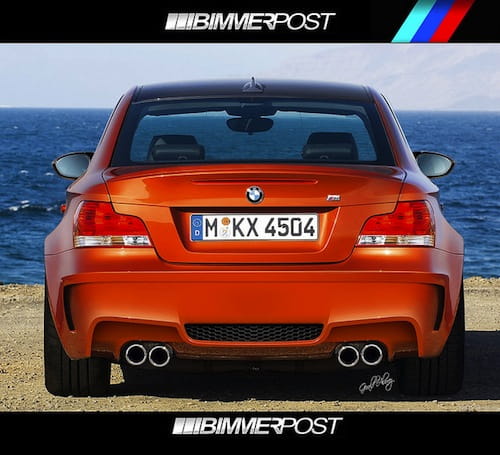 BMW Serie 1 M Coupé recreación