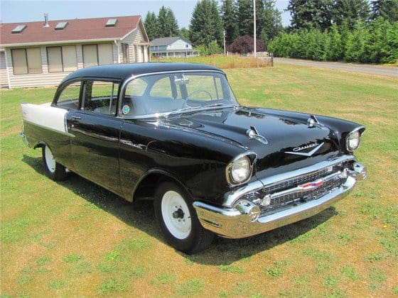 1957 Chevrolet NASCAR Black Widow, el corredor sale a subasta